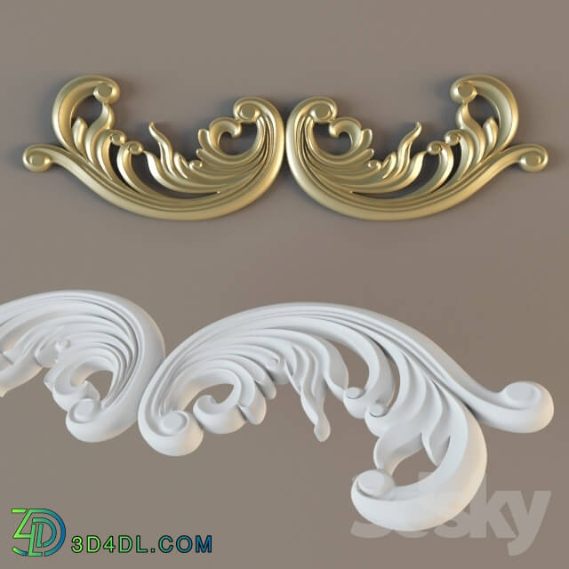 Decorative plaster - Decorative panel AMD