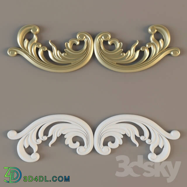 Decorative plaster - Decorative panel AMD