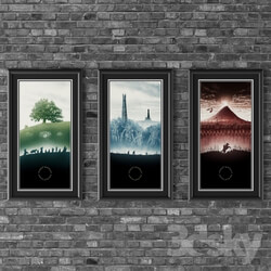 Frame - Posters - Lord of the Rings 