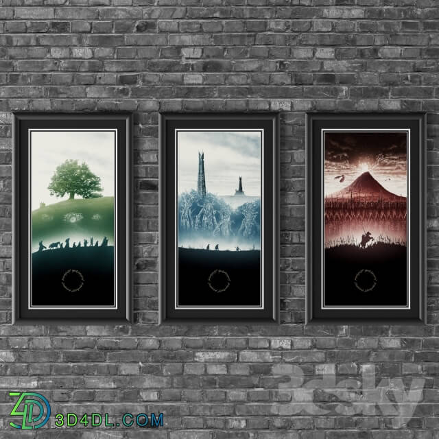 Frame - Posters - Lord of the Rings