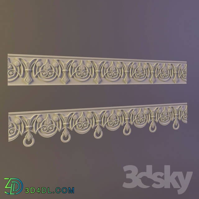 Decorative plaster - Fretwork