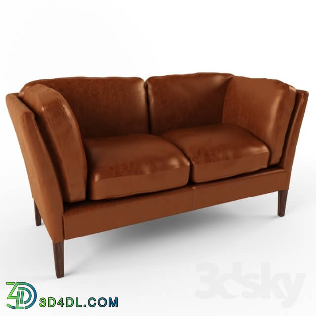 Sofa - C_C leather sofa