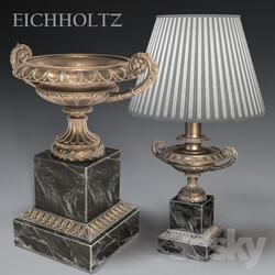 Table lamp - Lamp and a vase of Eichholtz BRESSON 