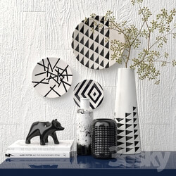 Decorative set - CB2_bear_set 