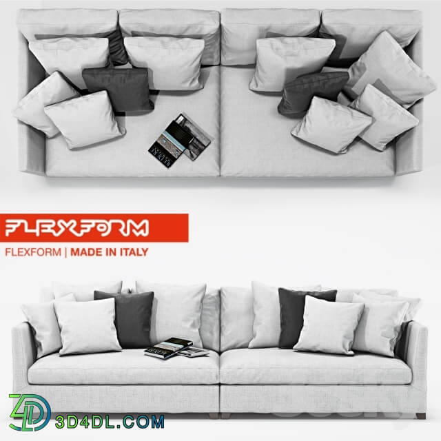 Sofa - Flexform VICTOR LARGE