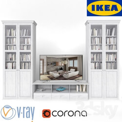 Wardrobe _ Display cabinets - Wardrobe TV combination 