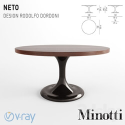 Table - Minotti Table Neto 