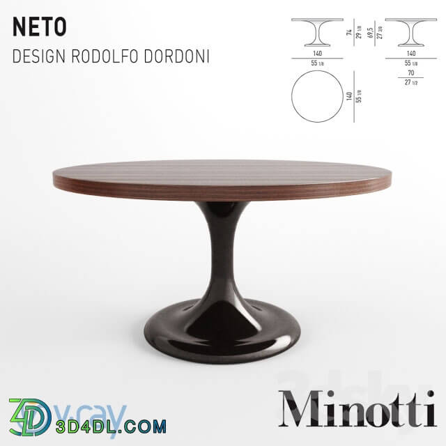 Table - Minotti Table Neto