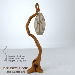 Floor lamp - Treelamp Art 