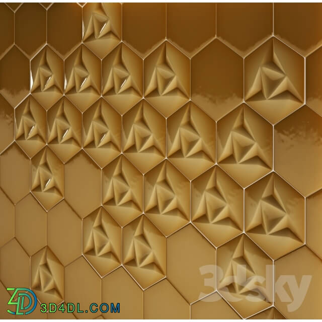 Tile - ETRURIA design Space Concept - Hexagon