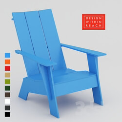 Arm chair - Adirondack Chair DESIGN WITHIN REACH _10 colors_ 