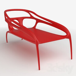 Arm chair - Organic Design Plastic Sunbed 