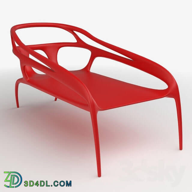 Arm chair - Organic Design Plastic Sunbed