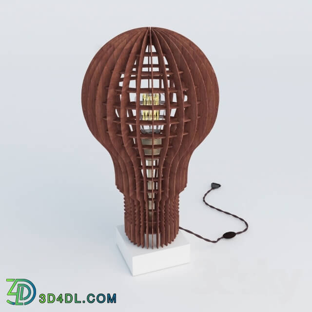 Ceiling light - The lamp _quot_Bulb Ilyich_quot_ - _quot_Lamp of Ilyich_quot_