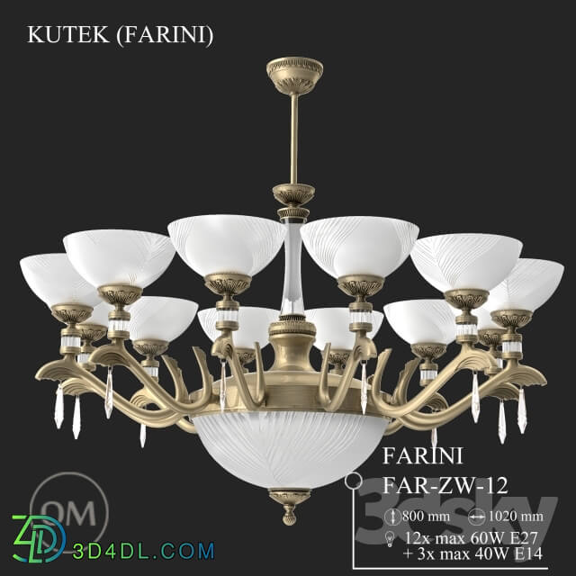 Ceiling light - KUTEK _FARINI_ FAR-ZW-12