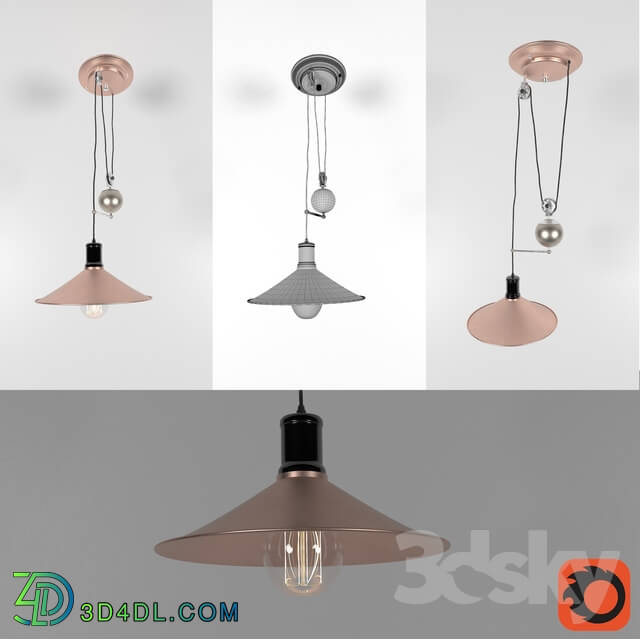 Ceiling light - Suspension for a lamp