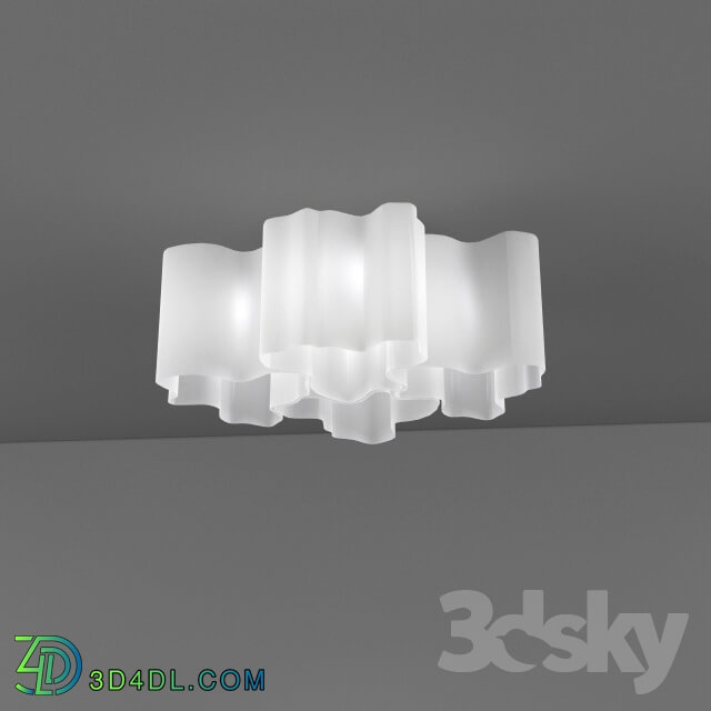 Ceiling light - Logico Soffitto Mini 4x90