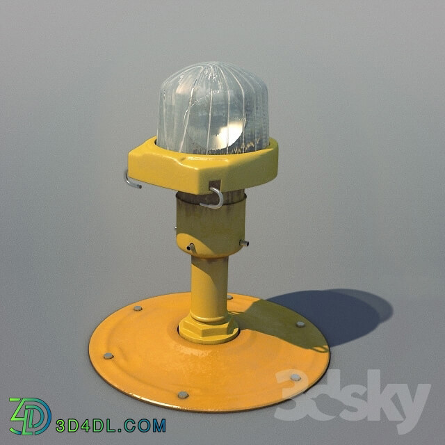Street lighting - the airport for Lighthouse lamp