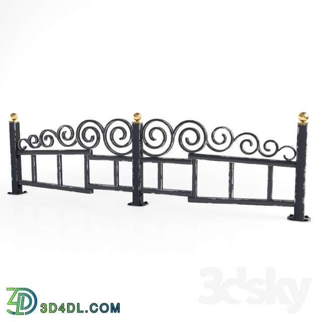 Other architectural elements - Forged fencing