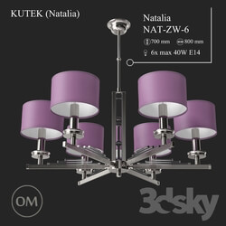 Ceiling light - KUTEK _Natalia_ NAT-ZW-6 