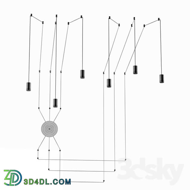 Ceiling light - Surface mounted LED lamp NOVOTECH 357937 WEB