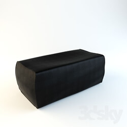 Other soft seating - Leather Ottoman 