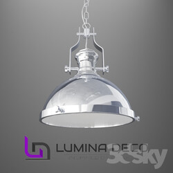 Ceiling light - _OM_ Suspension Lumina Deco Ettore chrome 