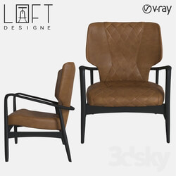 Arm chair - Armchair LoftDesigne 2043 model 