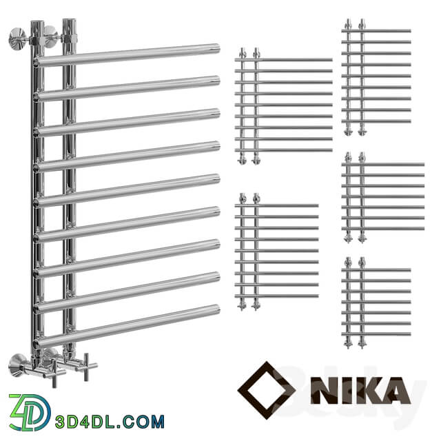 Towel rail - Heated towel rail of Nick LB4