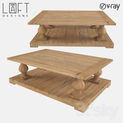 Table - Coffee table LoftDesigne 6453 model 