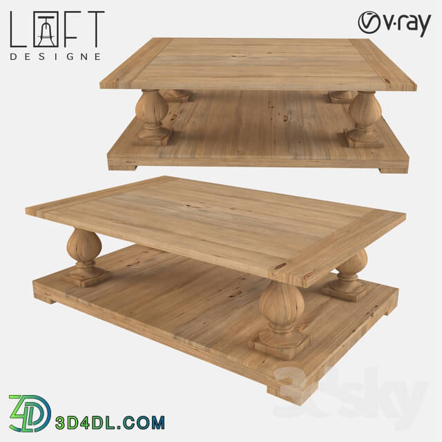 Table - Coffee table LoftDesigne 6453 model