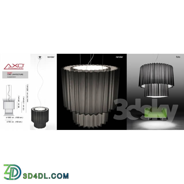 Ceiling light - AXO light _ lightecture pl sk 100 2