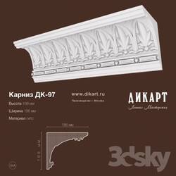 Decorative plaster - DK-97_168h186mm 