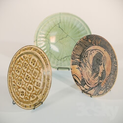 Other decorative objects - Kramicheskie plates 