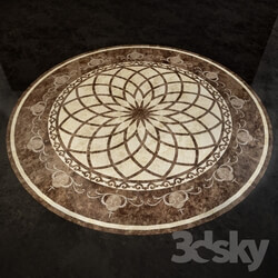 Other decorative objects - Rosette of marble 