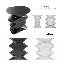 Table - Vitra table Hocker 