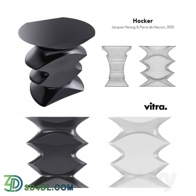 Table - Vitra table Hocker