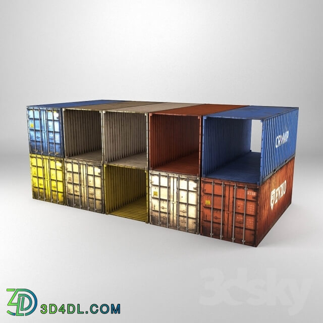 Other architectural elements - Containers