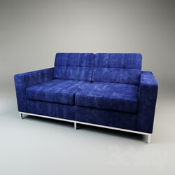 Sofa - Blue sofa 