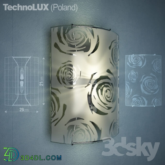 Wall light - Plafon Technolux ROSE