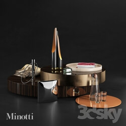 Decorative set - Decorative set Minotti 1 