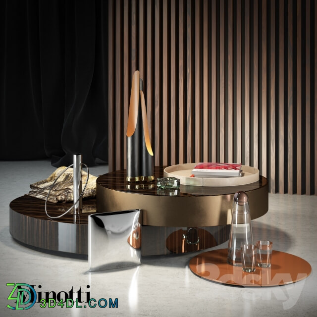 Decorative set - Decorative set Minotti 1