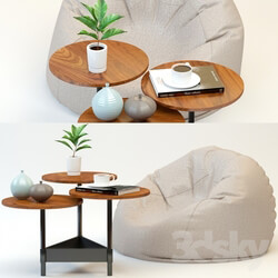 Other - Coffee table and poof 