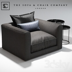 Arm chair - Elis Armchair_The sofa and chair company_Coppice table 