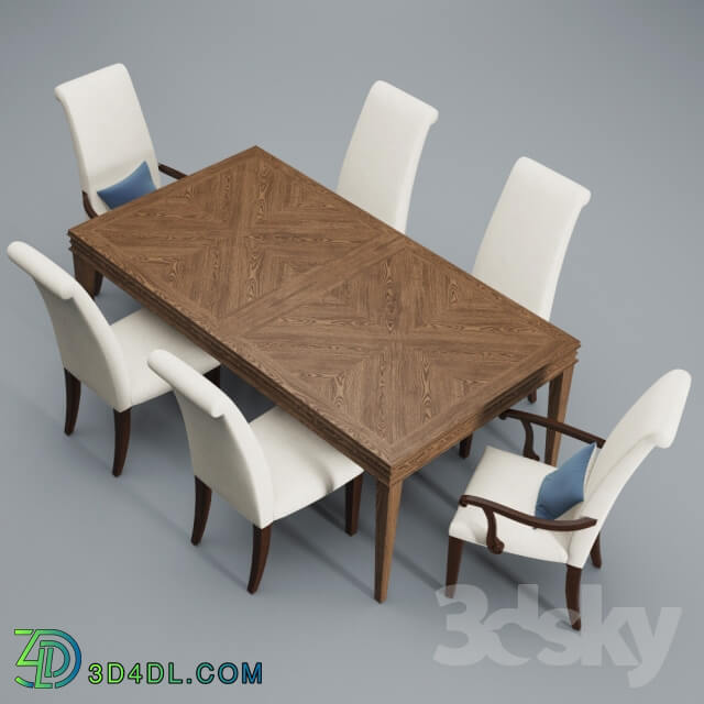 Table _ Chair - Lenore Dining Room Furniture