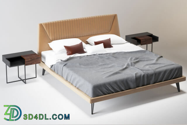 Bed - Bed Cattelan Italia AMADEUS