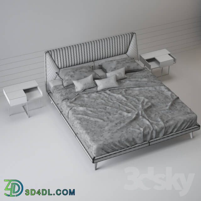 Bed - Bed Cattelan Italia AMADEUS