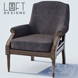 Arm chair - loftdesigne_ chair 