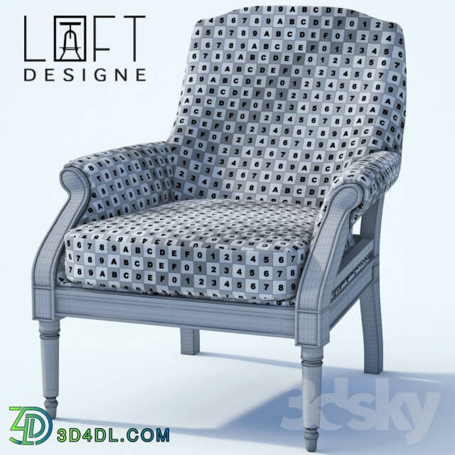 Arm chair - loftdesigne_ chair