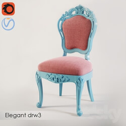 Chair - Elegant drw3 